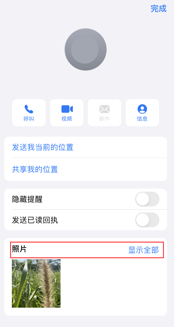 三穗苹果手机维修分享如何快速查找 iMessage 信息中的图片等附件 